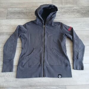 American Giant Gray Full-Zip Hoodie